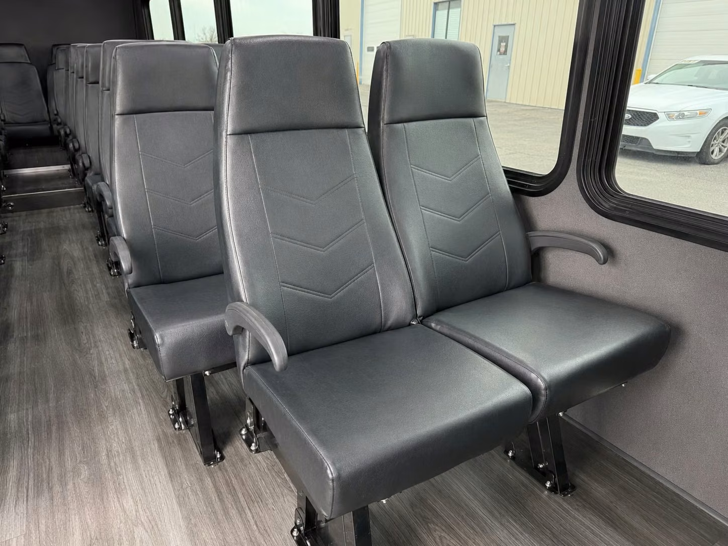 20 passenger minibus interior
