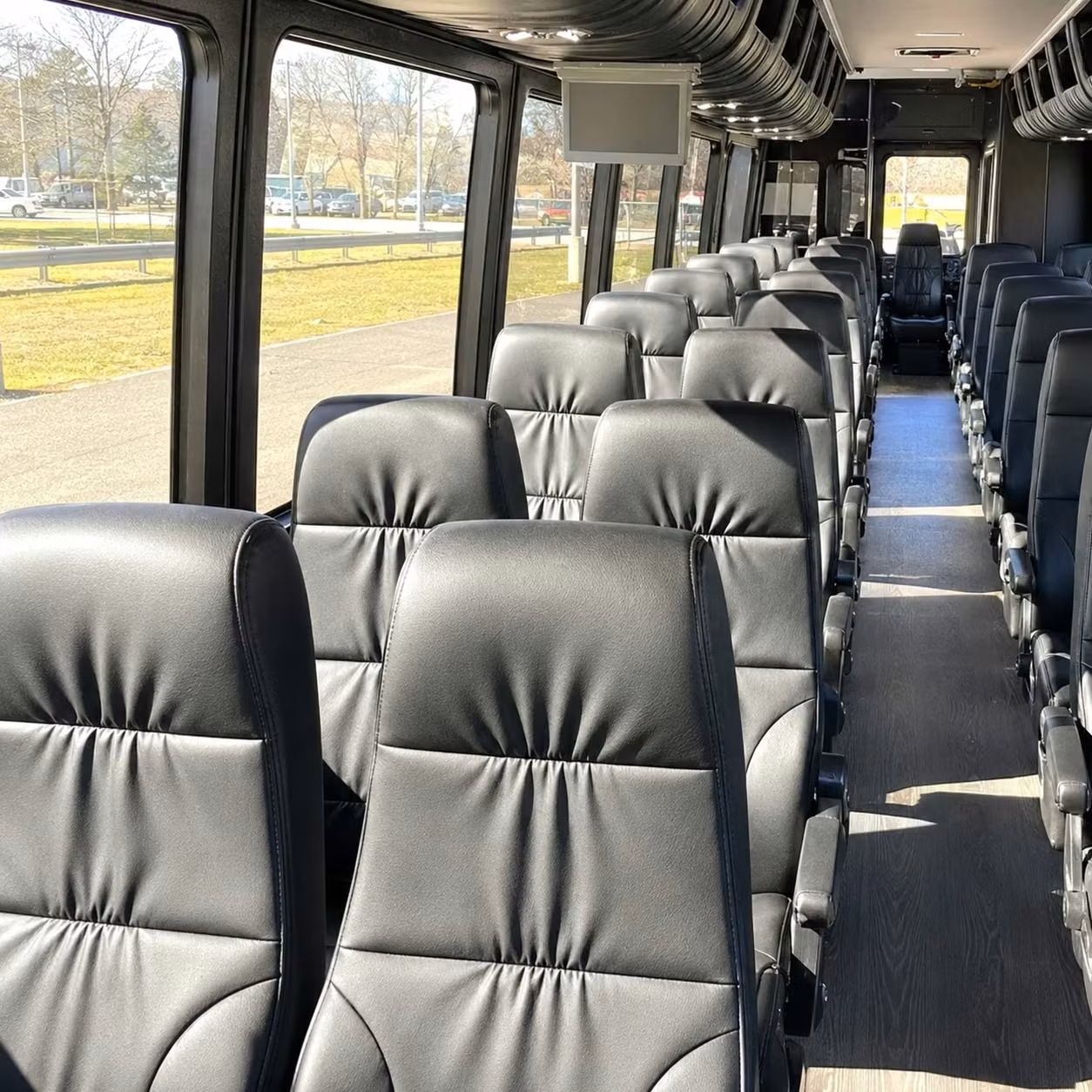 30 passenger minibus interior