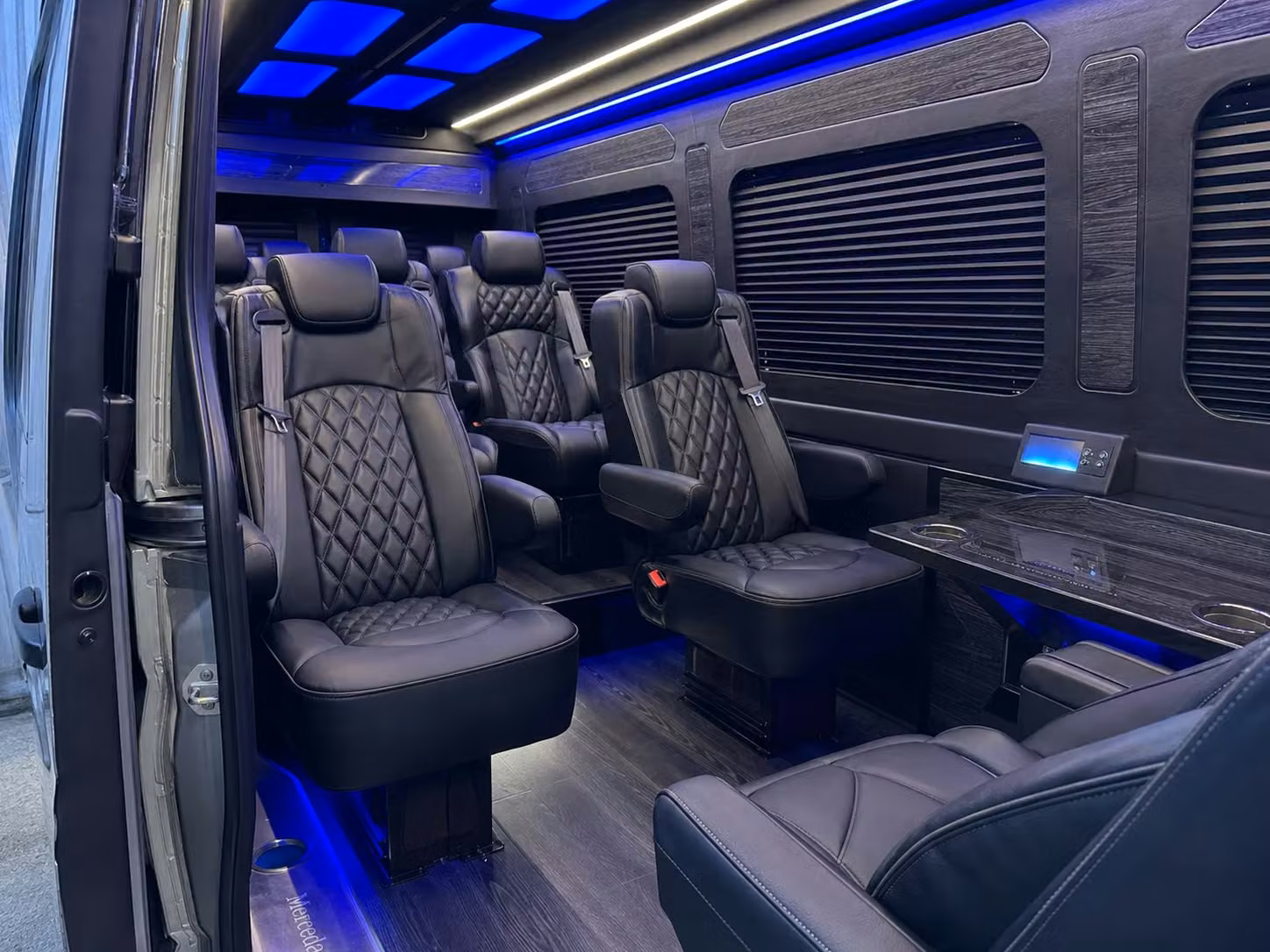 sprinter van transportation for groups and events across grand rapids
