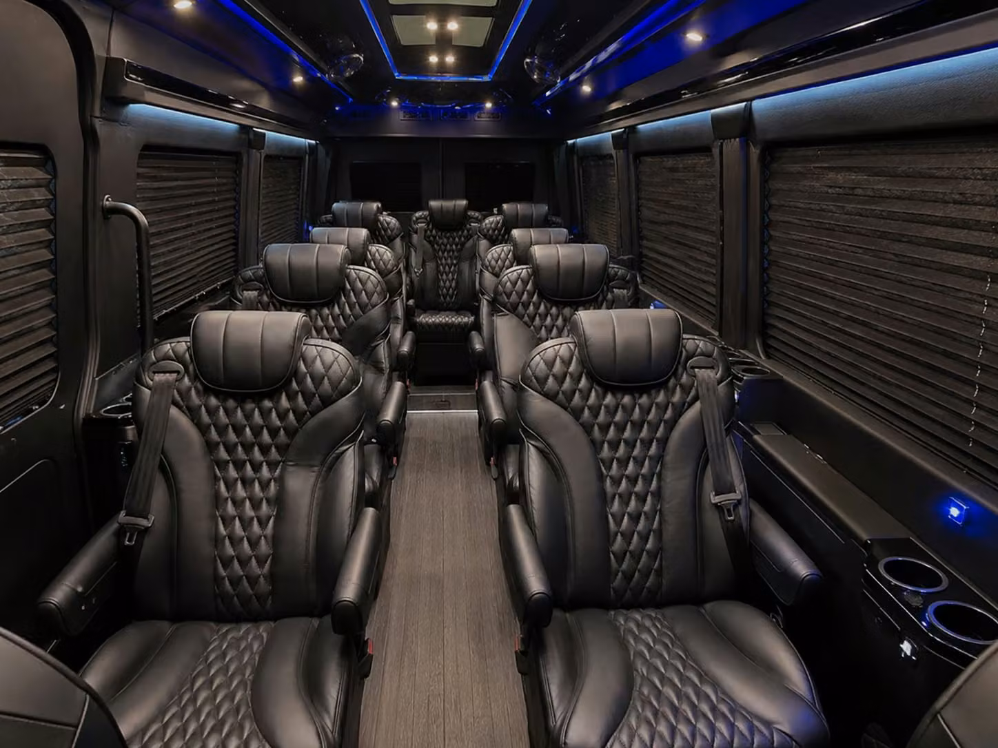 sprinter van with driver interior
